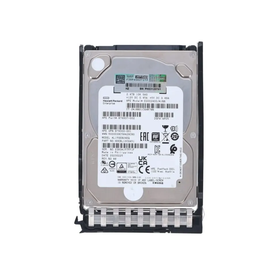 HPE 2.4TB SAS 10K 12Gbps 2,5" SFF | P/N: P51134-002